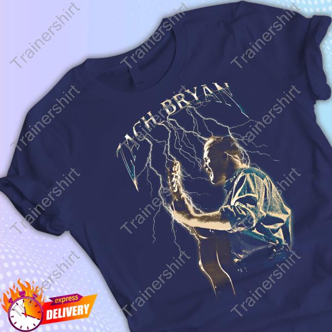 Zach Bryan Shop Merch Lightning Long Sleeve T-Shirt