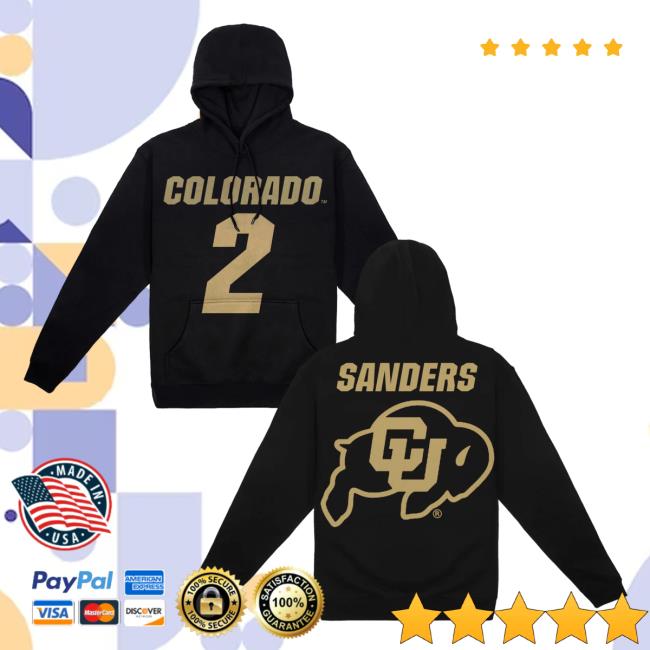 2 University of Colorado Legendary Black Shirt