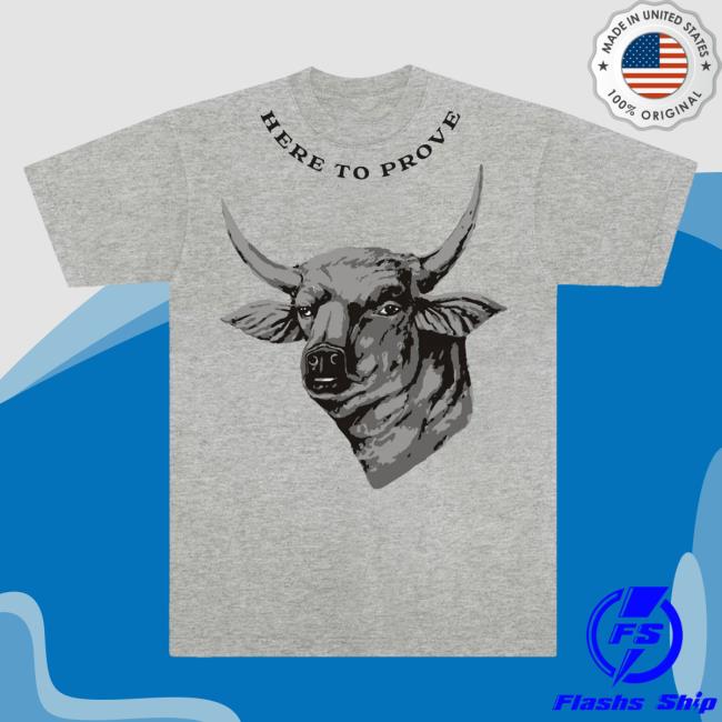 ZachBryan Merch Store Zach Bryan Shop Here To Prove Grey Tee Shirt Apparel Clothing
