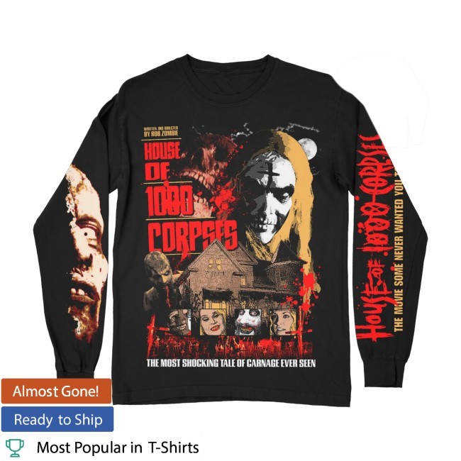 “Howdy Folks! You Like Blood? Violence?” Tee - House Of 1000 Corpses Officially Licensed Collection